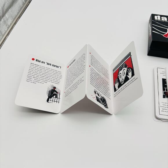 Z-Man Card game Dark Stories - Real Crimes - Out of Print Complete. VG Condition - Picture 11 of 14